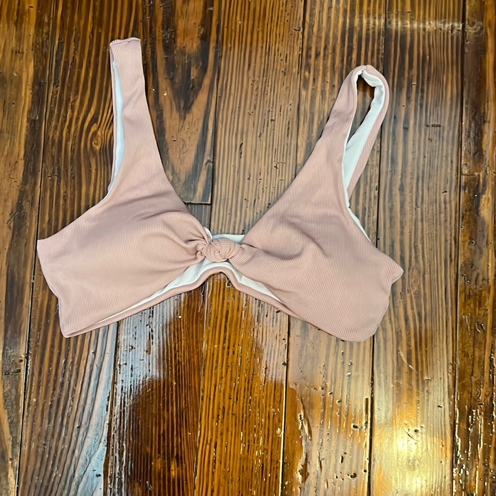 Light pink bikini top